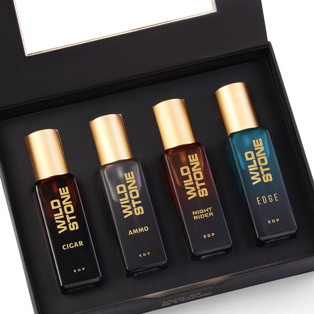 Wild Stone Premium Perfume Gift Set for Men - 20 Ml Each l Luxury perfume for Men to Smell Great l Long-Lasting Fragrances l EDP Parfum for Man l Suited for Every Occasion