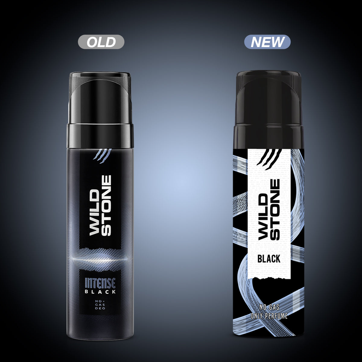 Wild Stone Intense Black No Gas Deodorant, 150ml