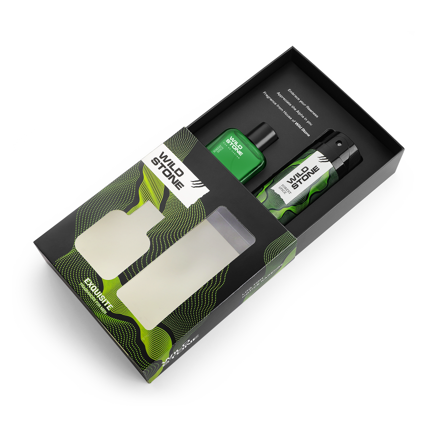 Wild stone Forest Spice Fragrance Combo for Men (Perfume - 50 ml & Deodorant -150 ml)