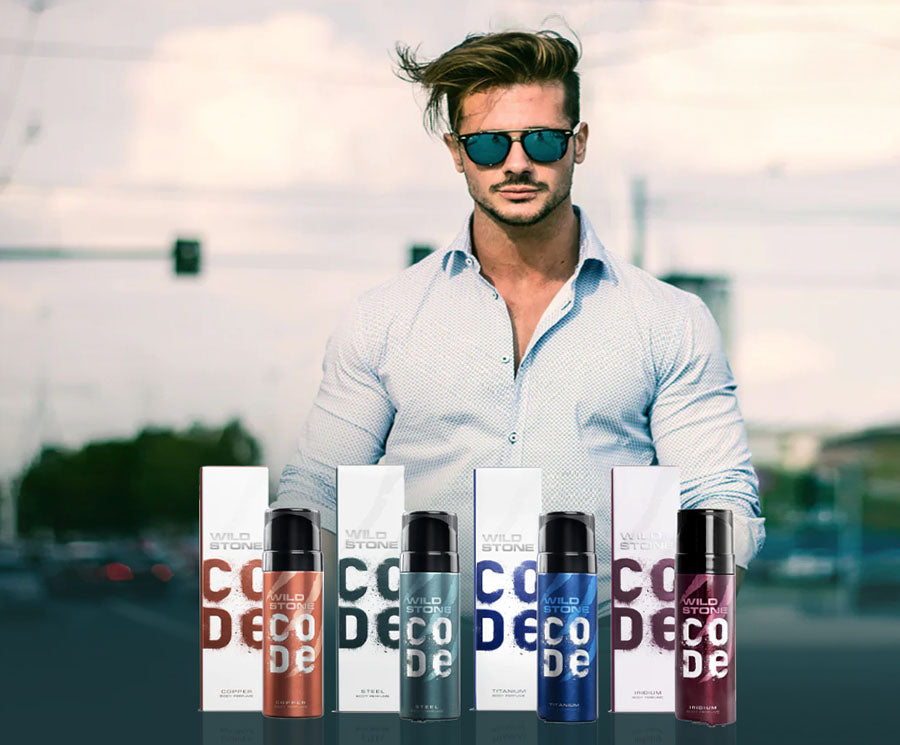 CODE body perfumes for men online