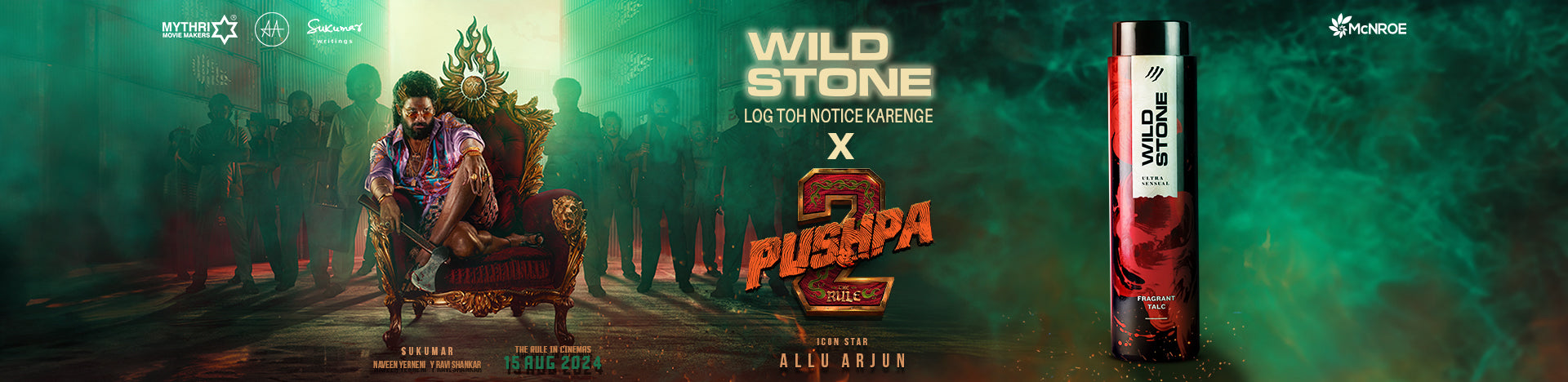 Wild Stone X Pushpa