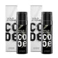 CODE Chrome Body Perfume for Men, Pack of 2 (150ml each)