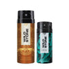 Wild Stone Classic Musk 225ml & Edge Deodorant 150ml , Pack of 2