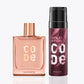 CODE Terra Luxury Perfume and Iridium Body Perfume Combo