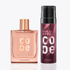 CODE Terra Luxury Perfume and Iridium Body Perfume Combo