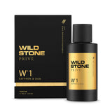 Wild Stone Prive W°1 Saffron & Oud Parfum for Men 100ml | Luxury Long Lasting Perfume | Rich, Oud & Woody Fragrance | Premium Men's Perfume