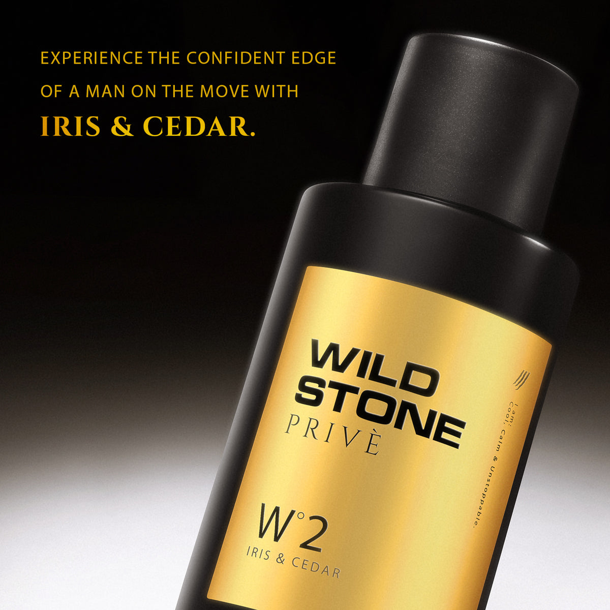 Wild Stone Prive W°2 Iris & Cedar Parfum for Men 100ml | Luxury Long Lasting Perfume