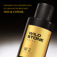 Wild Stone Prive W°2 Iris & Cedar Parfum for Men 100ml | Luxury Long Lasting Perfume
