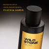 Wild Stone Prive W°4  Peach & Amber Parfum for Men 100ml | Luxury Long Lasting Perfume | Citrus, Fruity & Fresh Fragrance | Premium Men's Perfume