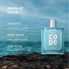 CODE Acqua Long Lasting Luxury Perfume for Men, 100 ml | Fresh & Energetic Fragrance