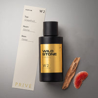 Wild Stone Prive W°2 Iris & Cedar Parfum for Men 100ml | Luxury Long Lasting Perfume