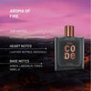 CODE Luxury Pyro Perfume for Men, 100 ml