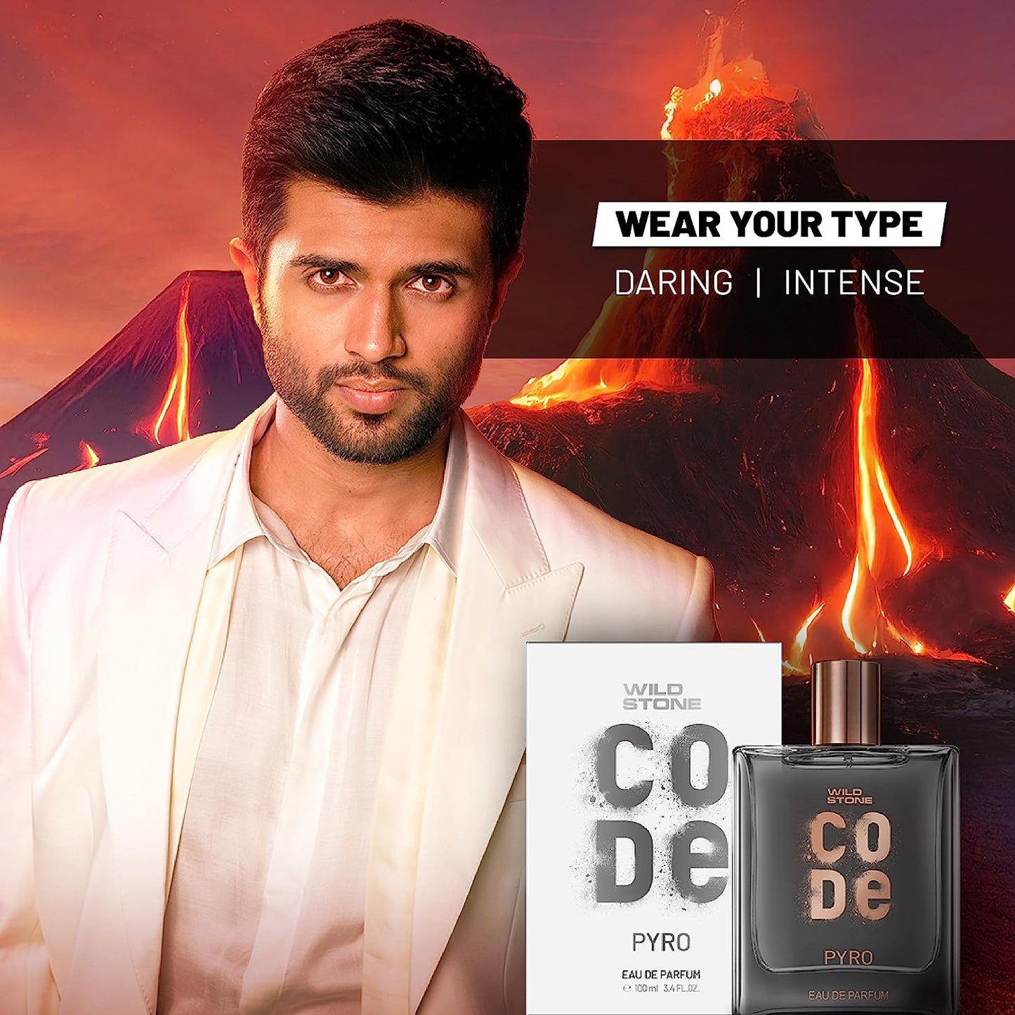 CODE Luxury Pyro Perfume for Men, 100 ml