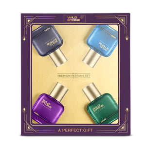 Wild Stone Chief, Hero, Boss and King Perfume Combo for Men, Long Lasting Smell | Pack of 4 (30ml each)