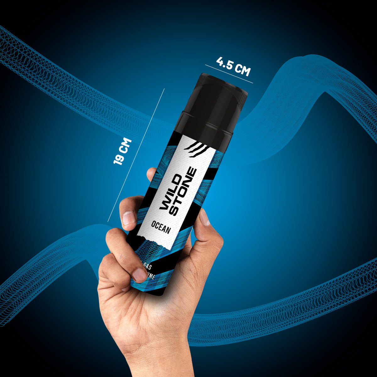 Wild Stone Intense Ocean No Gas Deodorant, 120ml