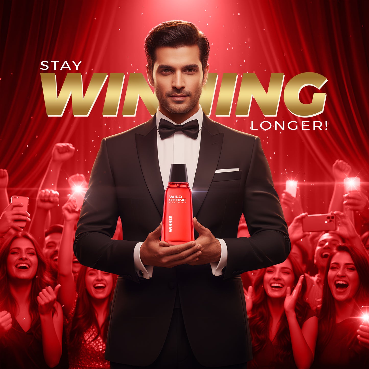 Wild Stone Winner Long Lasting Perfume Eau de Parfum For Men 90ml (Pack of 2)
