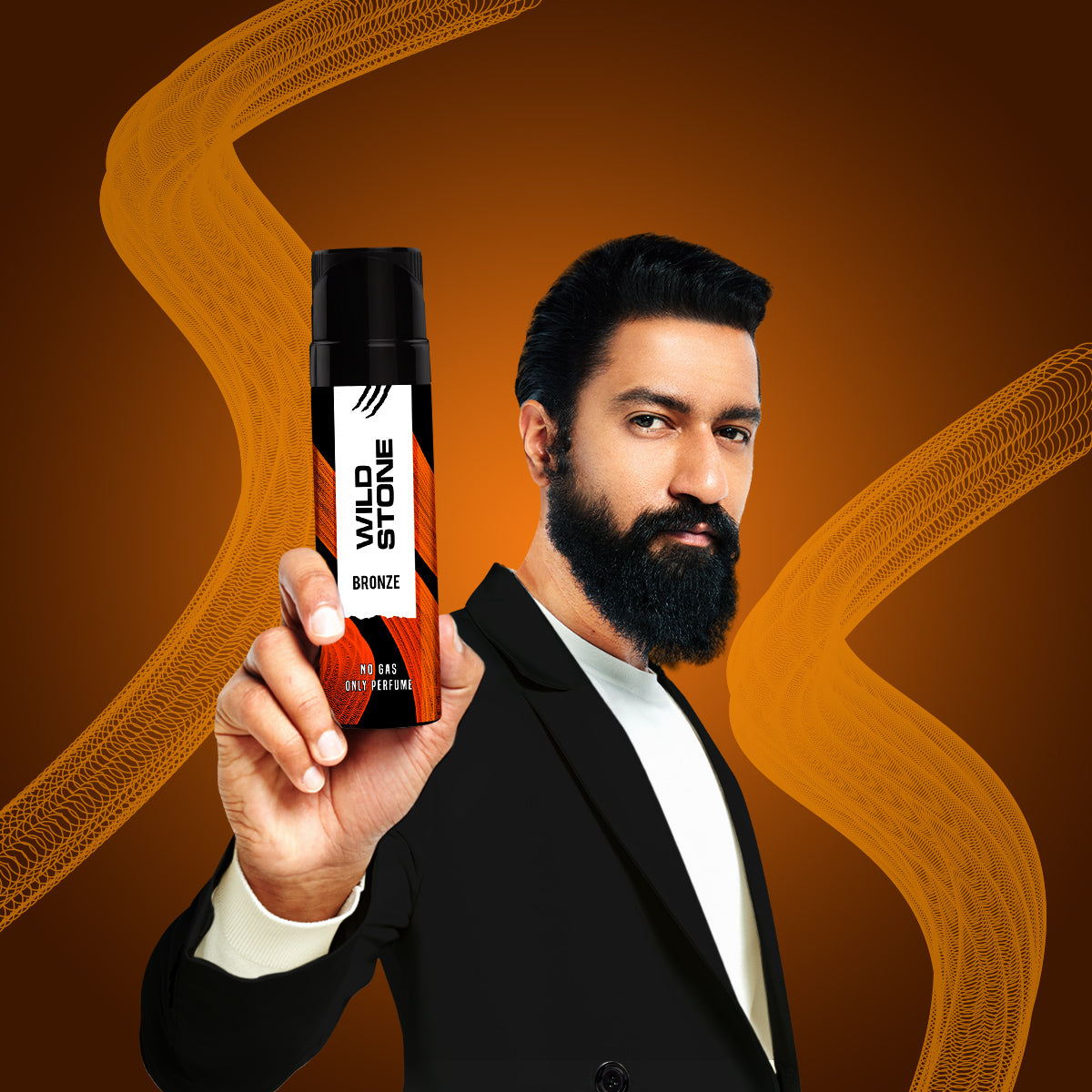 Wild Stone Bronze Body Perfume, 120ml