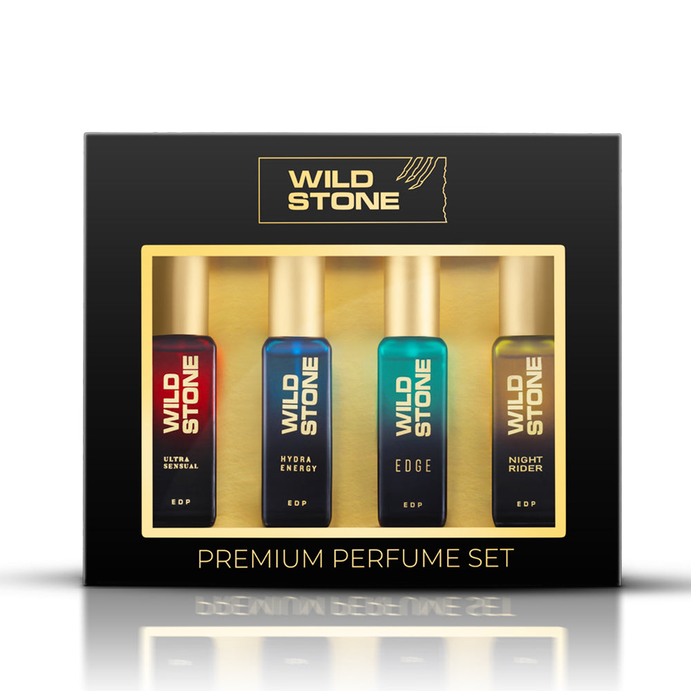 Wild Stone Premium Perfume Gift Set for Men - 20 Ml Each l Luxury perfume for Men to Smell Great l Long-Lasting Fragrances l EDP Parfum for Man l Suited for Every Occasion