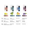 Wild Stone CODE Body Perfume Travel Pack Ingredients