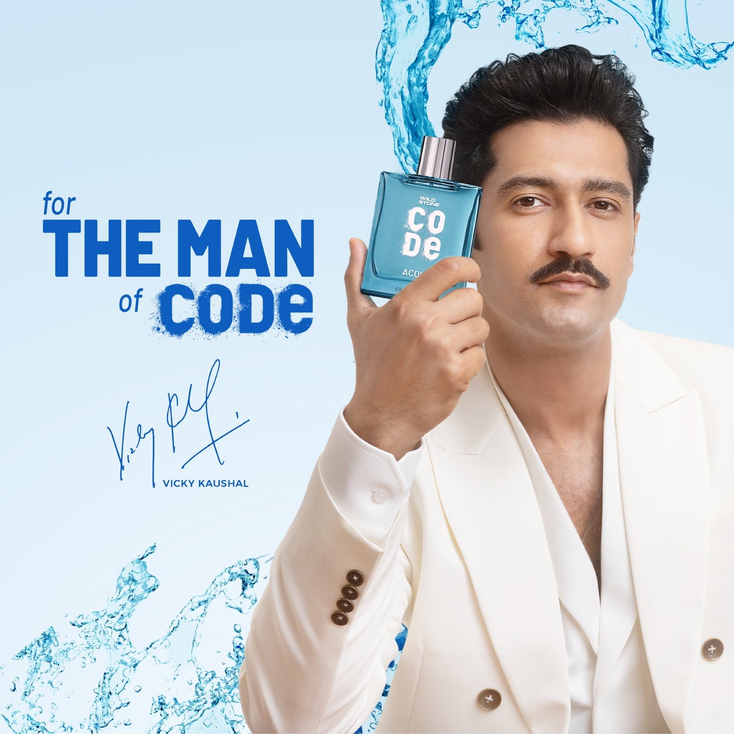 CODE Acqua Luxury Perfume for Men, 100 ml