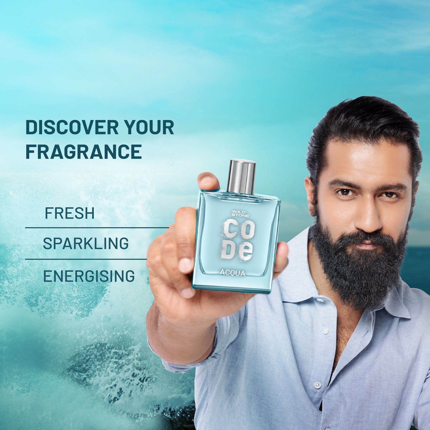 CODE Acqua Luxury Perfume and Chrome Body Perfume Combo
