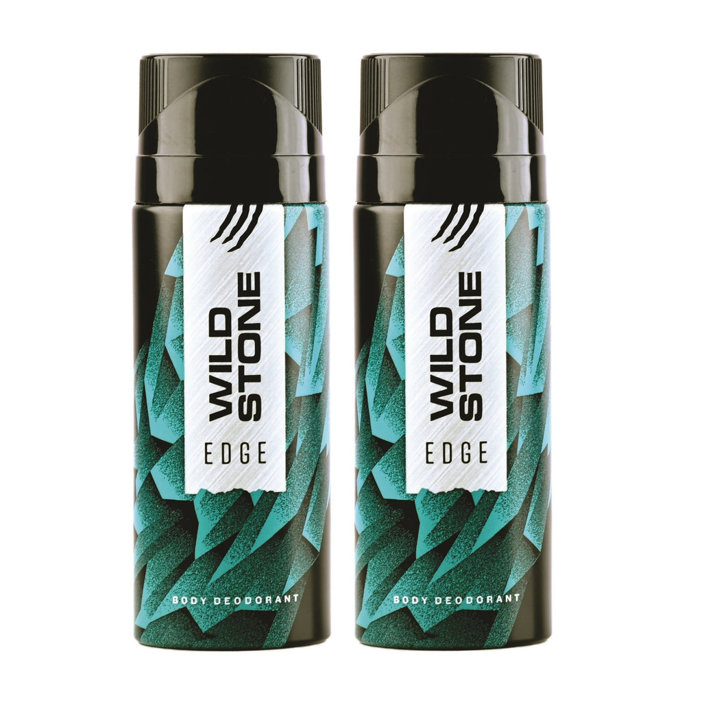 Wild Stone Edge Deodorant - 150 ml each (Pack of 2)