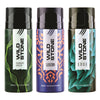 Wild Stone Edge, Forest Spice and Legend Deodorant Pack of 3 (150ml each)
