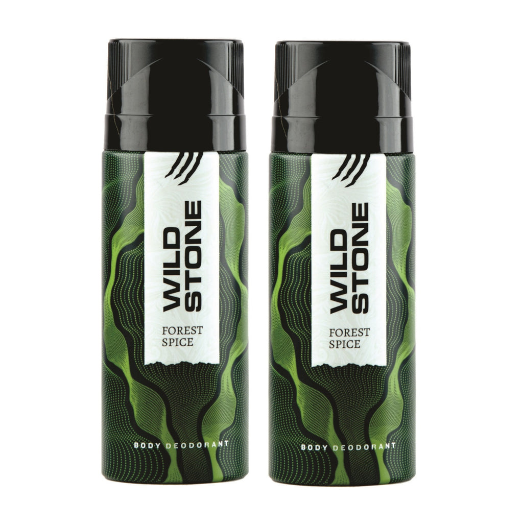 Wild Stone Forest Spice Deodorant Combo Pack (150 ml Each)