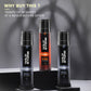 Wild Stone Intense Black and Trance No Gas Deodorant Gift Set for Men, Pack of 3 (120ml each)