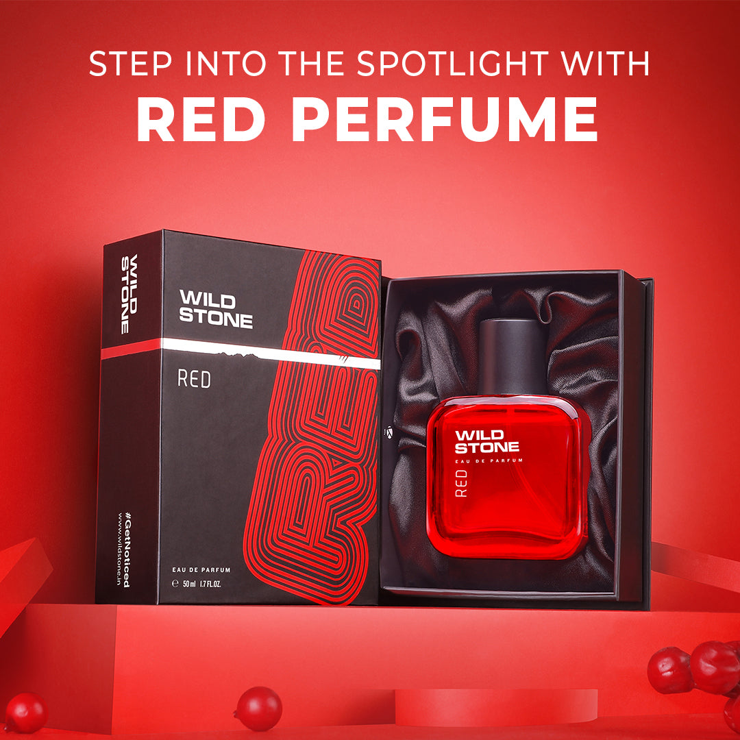 Wild Stone Red perfume gift set for men,50ml