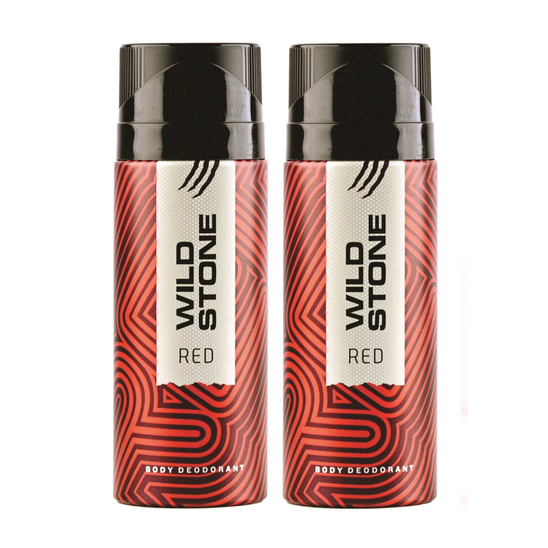 Red Deodorant for Men 225ml (Pack of 2) | Wild Stone