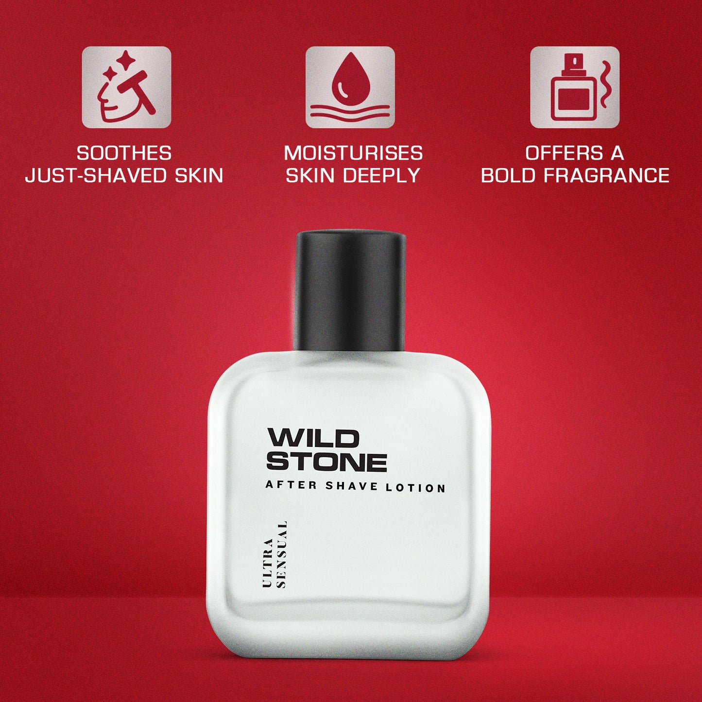 Wild Stone Ultra Sensual After Shave Lotion, 100ml
