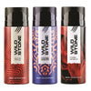 Wild Stone Red, Ultra Sensual and Legend Deodorant Combo Pack of 3 (200ml each)