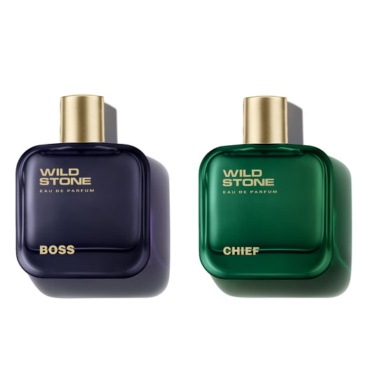 Wild Stone Boss and Chief Perfume, Pack of 2 (100ml each)