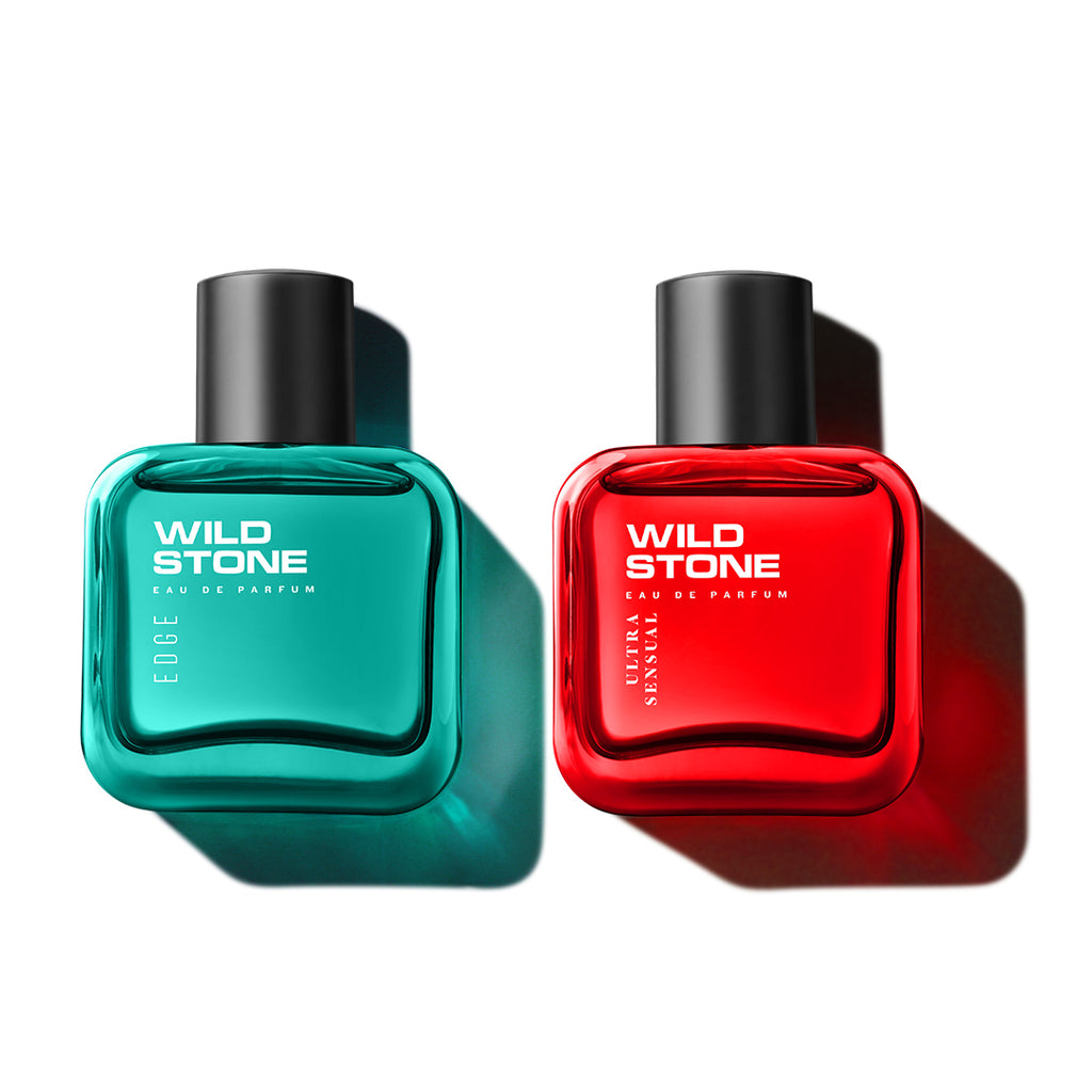 Wild Stone Edge & Ultra Sensual Perfume, Pack of 2 (50ml each)