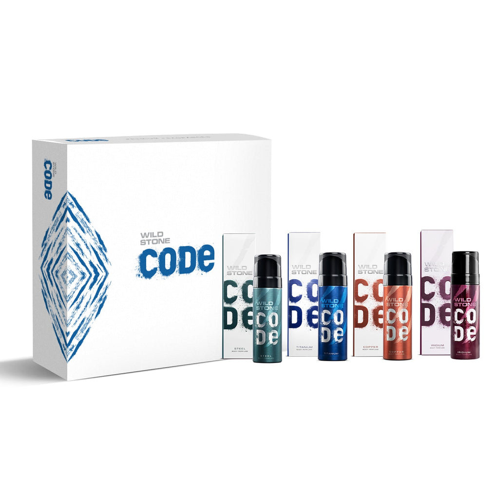 Wild Stone CODE Body Perfume Travel Pack