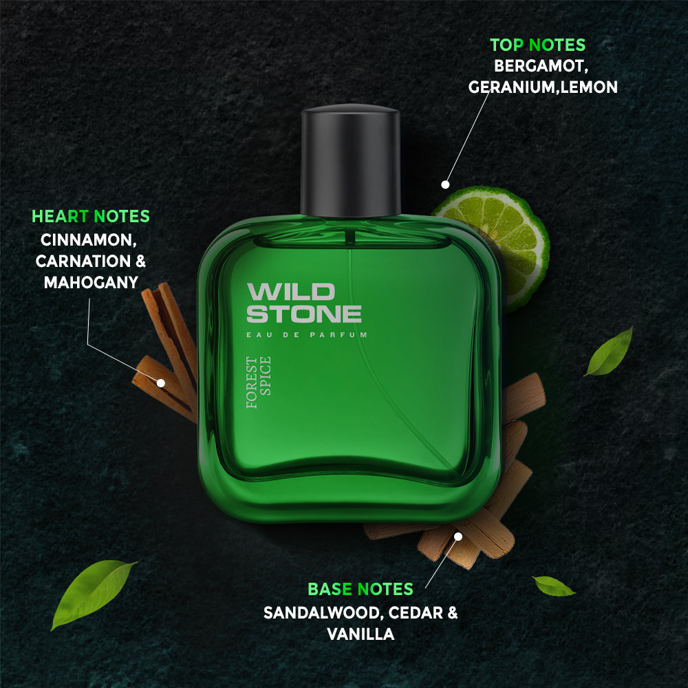 Wild Stone Note Wild Stone Men Forest Spice Perfume 50 ml | Wild Stone