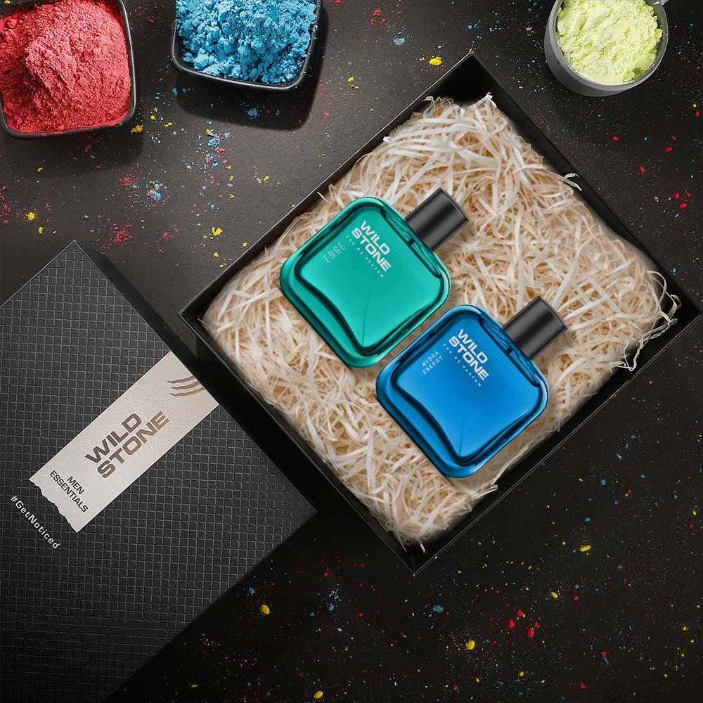 Holi Combo for Men (Edge Perfume, 50 ml & Hydra Perfume, 50 ml)