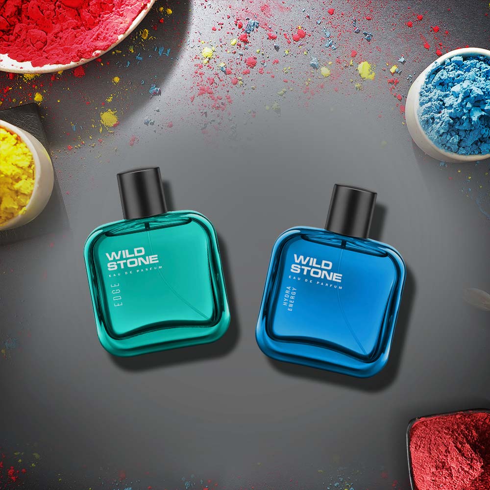 Holi Combo for Men (Edge Perfume, 50 ml & Hydra Perfume, 50 ml)
