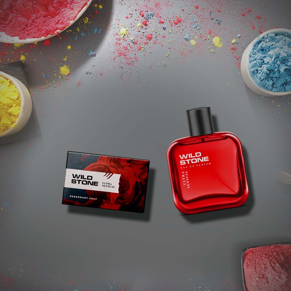 Holi Combo for Men (Ultra Sensual Perfume, 100 ml & Ultra Sensual Soap, 75 gm)