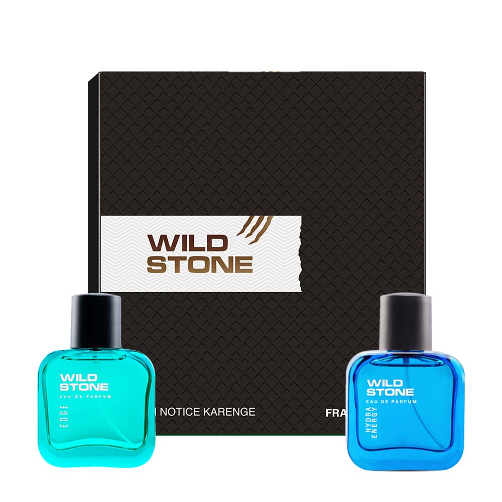 Wild Stone Gift Collection (Edge and Hydra Energy Perfume, 30ml each)