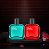 Wild stone Gift Box with Edge and Ultra Sensual Perfume for Men, 50 ml each