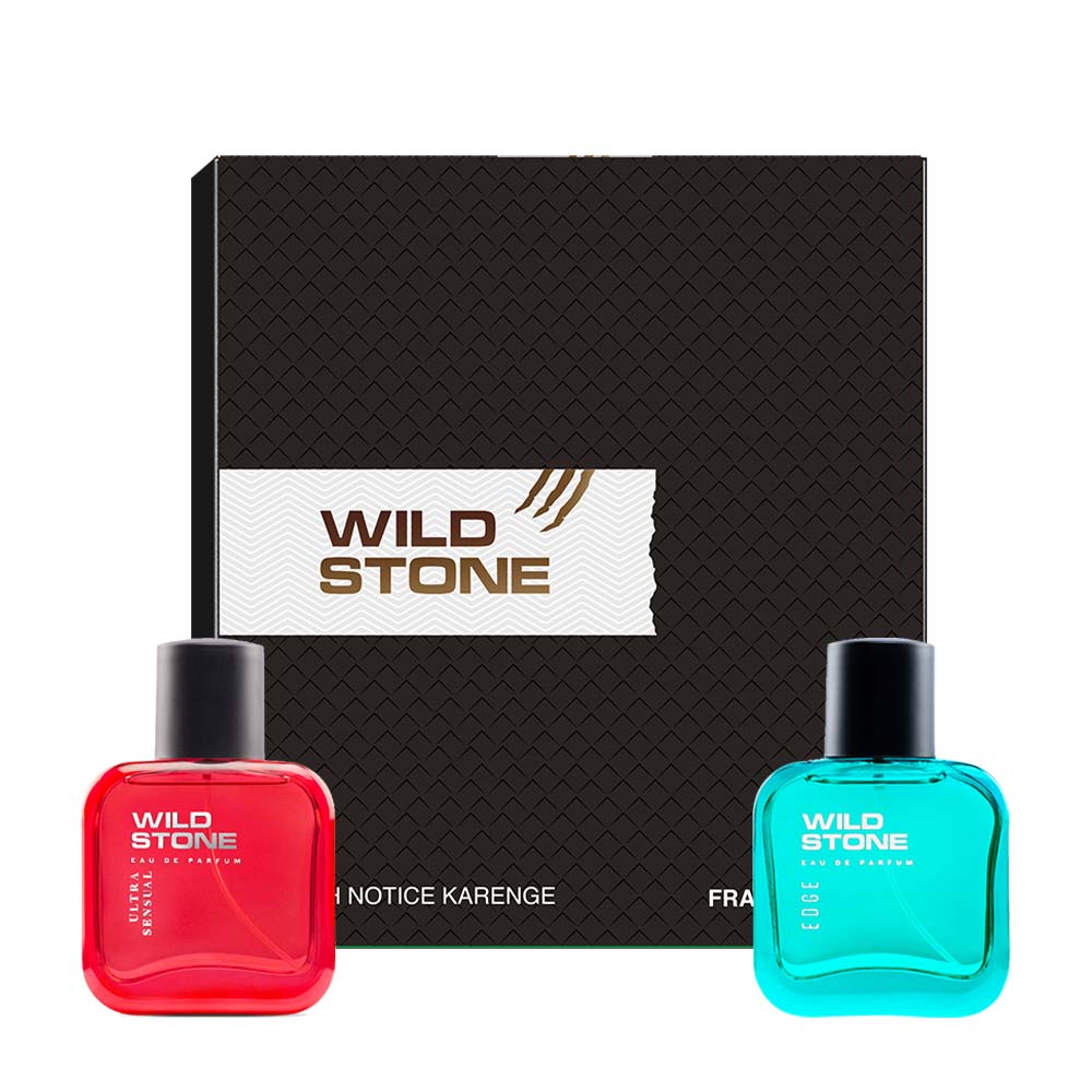 Wild Stone Gift Collection (Edge and Ultra Sensual Perfume, 30ml each)