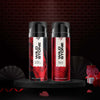 Wild stone Gift Box with Red and Ultra Sensual Deodorant (225ml each)