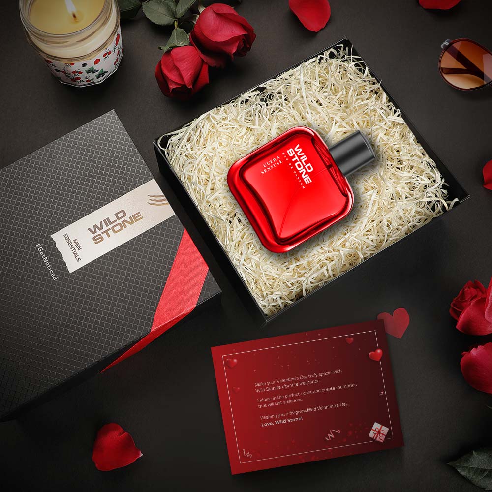 Wild Stone Gift Hamper with Ultra Sensual Perfume, 100ml