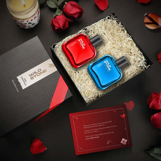 Wild stone Gift Box with Hydra Energy and Ultra Sensual Perfume (50ml each)
