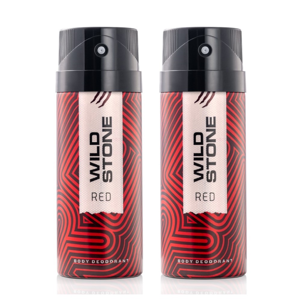 Wild Stone Red Deodorant Combo Pack (150ml each)