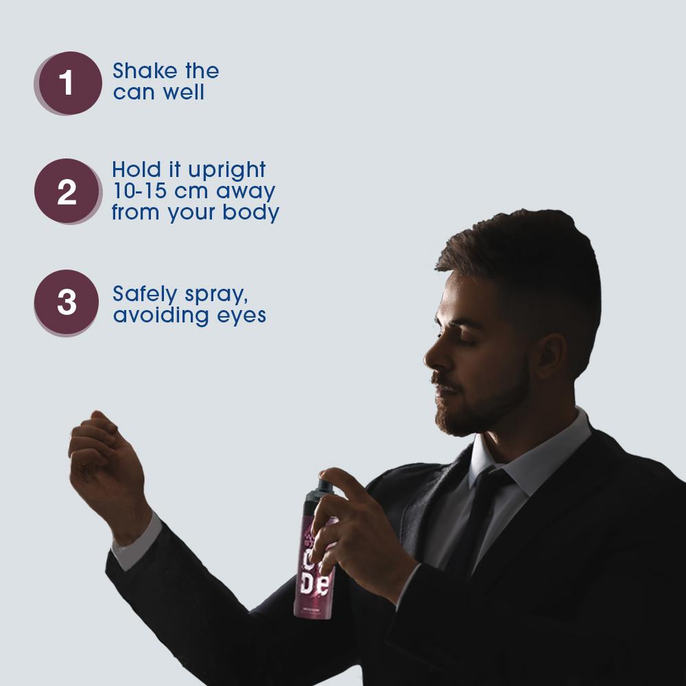 CODE Iridium Body Perfume 120 ml