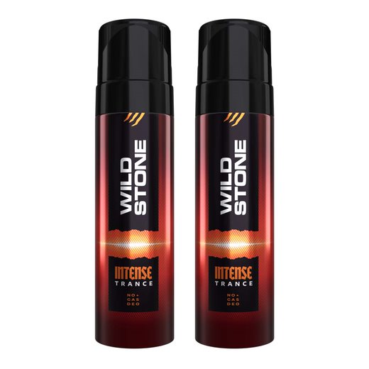 Wild Stone Intense Trance No Gas Deodorant, Pack of 2 (120ml each)