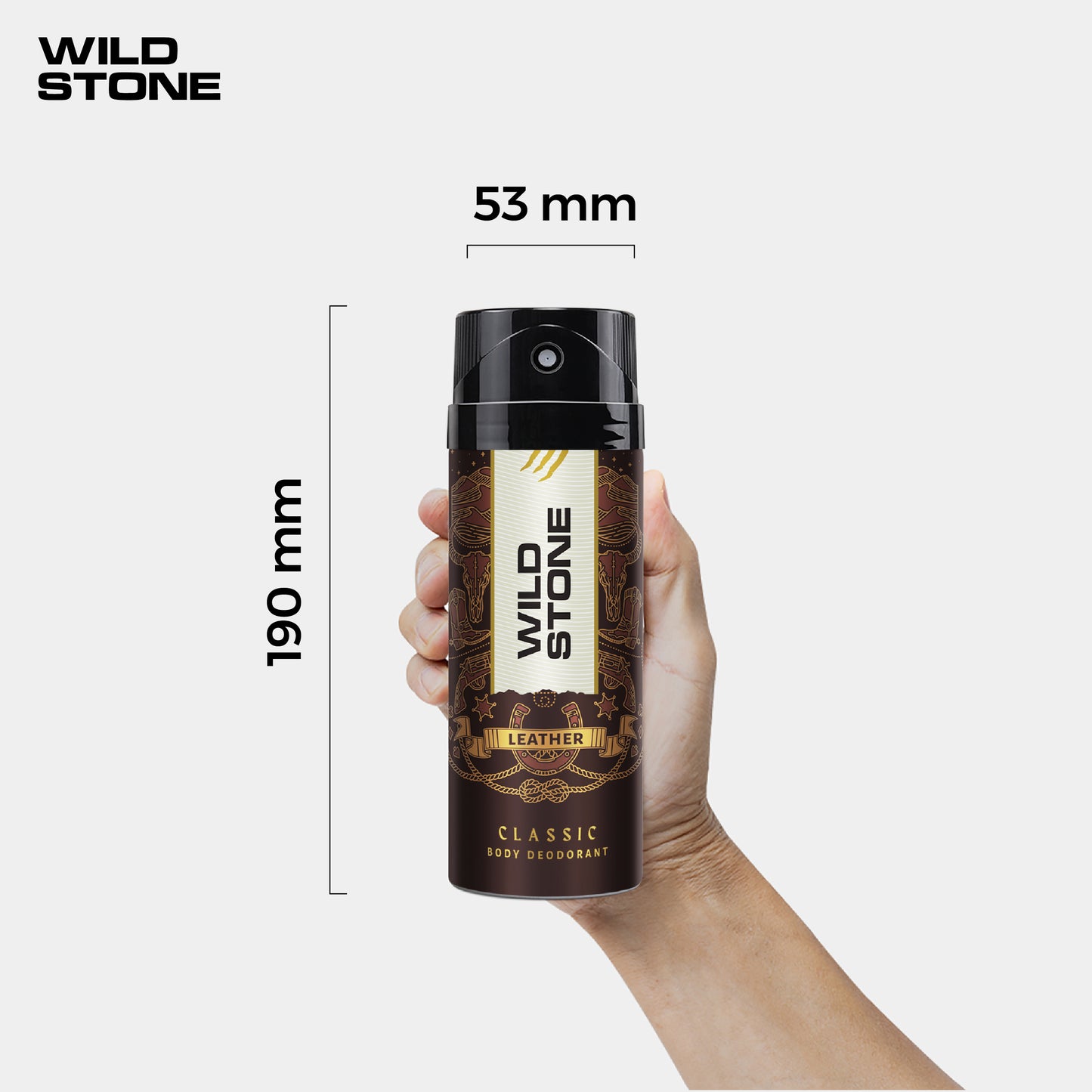 Wild Stone Classic Leather Deodorant, 225ml